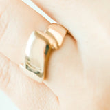 Wide Ribbon Ring