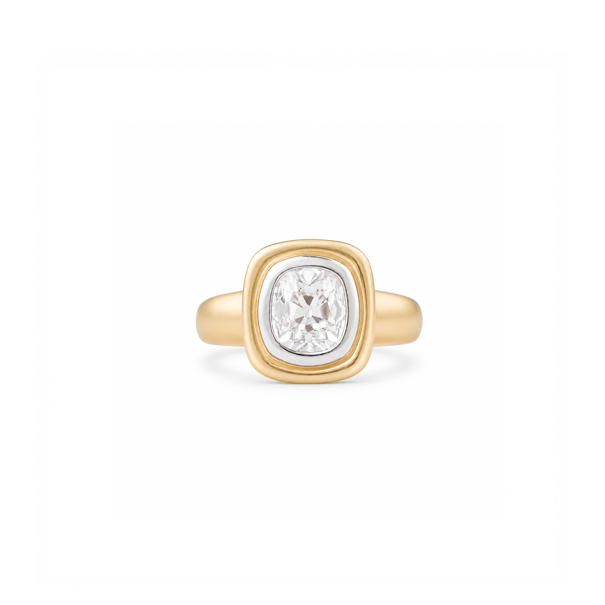Beckett Setting with Old Cut Diamond