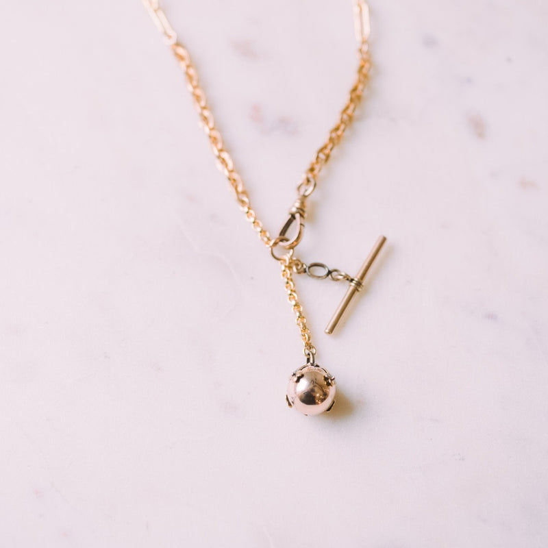 Freemason's Secret Cross Orb Necklace