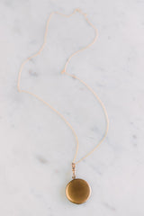 victorian gold locket necklace