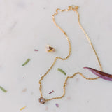 Lummus Opal Slider Necklace