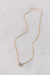 Lummus Opal Slider Necklace