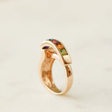 Oz Rainbow Cocktail Ring