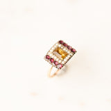 LéRoy Georgian Citrine Ring