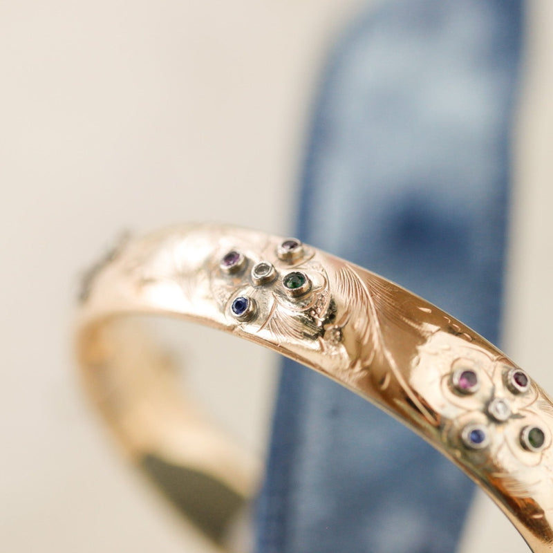 Renaissance Revival Gemstone Bracelet