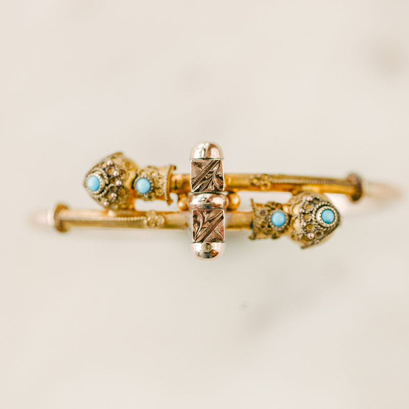 Eloise Turquoise Matching Engagement Bracelets