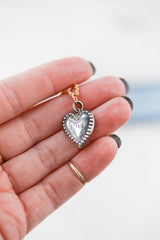 Coley "1900" Sterling Heart Necklace
