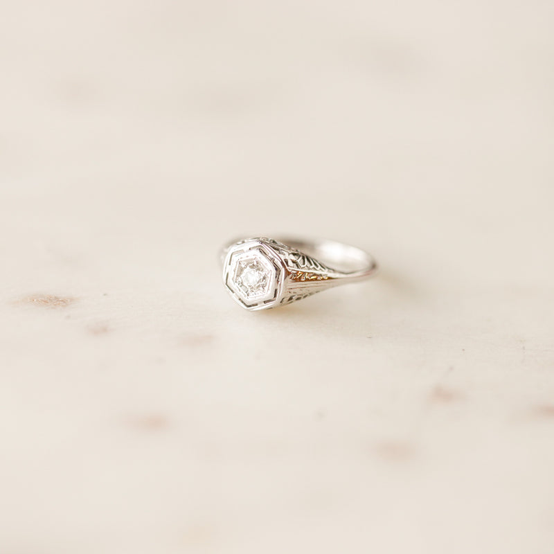 Fiore Diamond Deco Ring