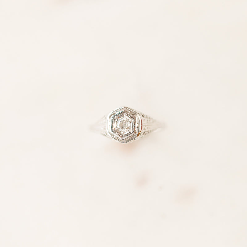 Fiore Diamond Deco Ring