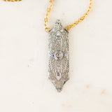 Emma Deco Filigree Pendant
