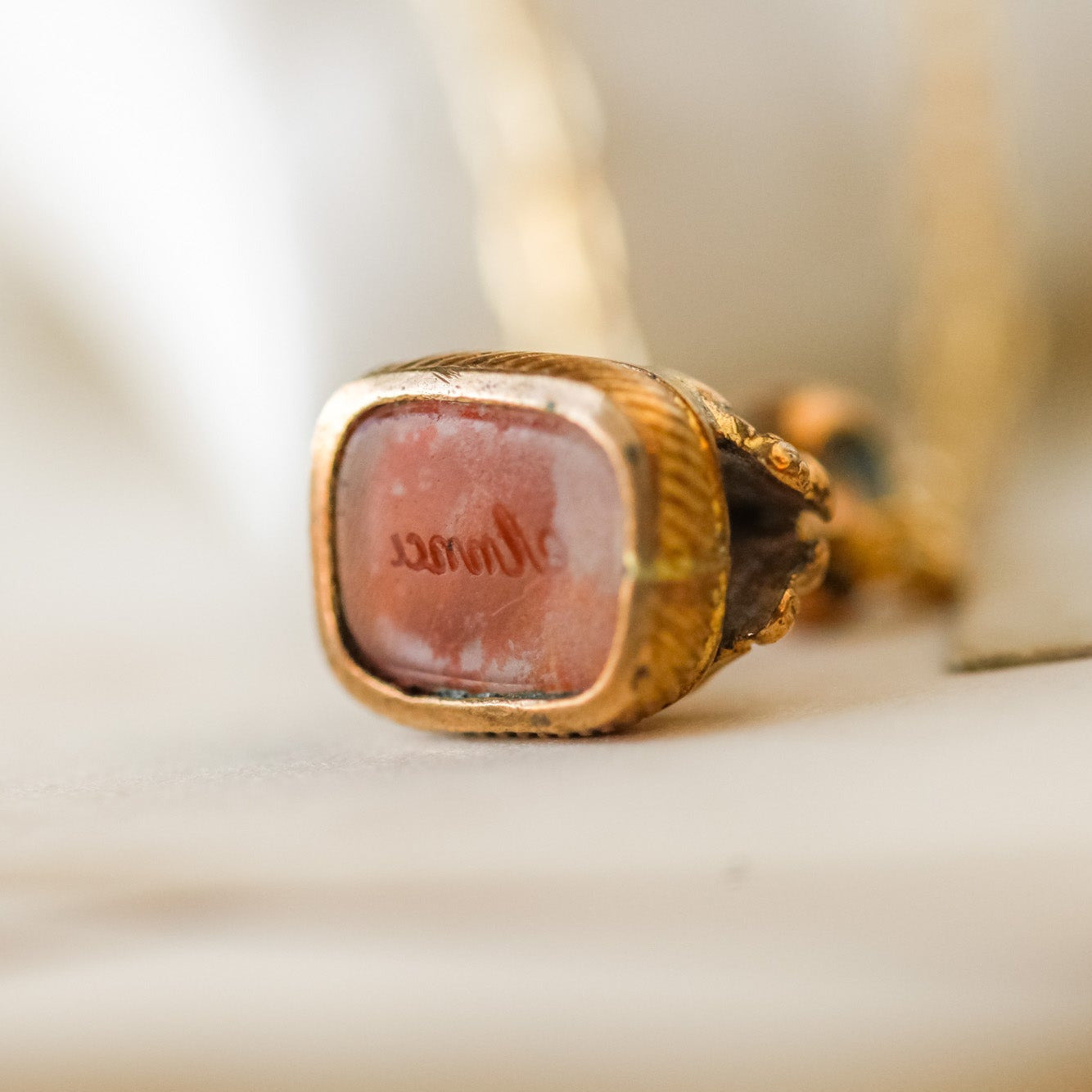 "Anna" Floral Fob Pendant
