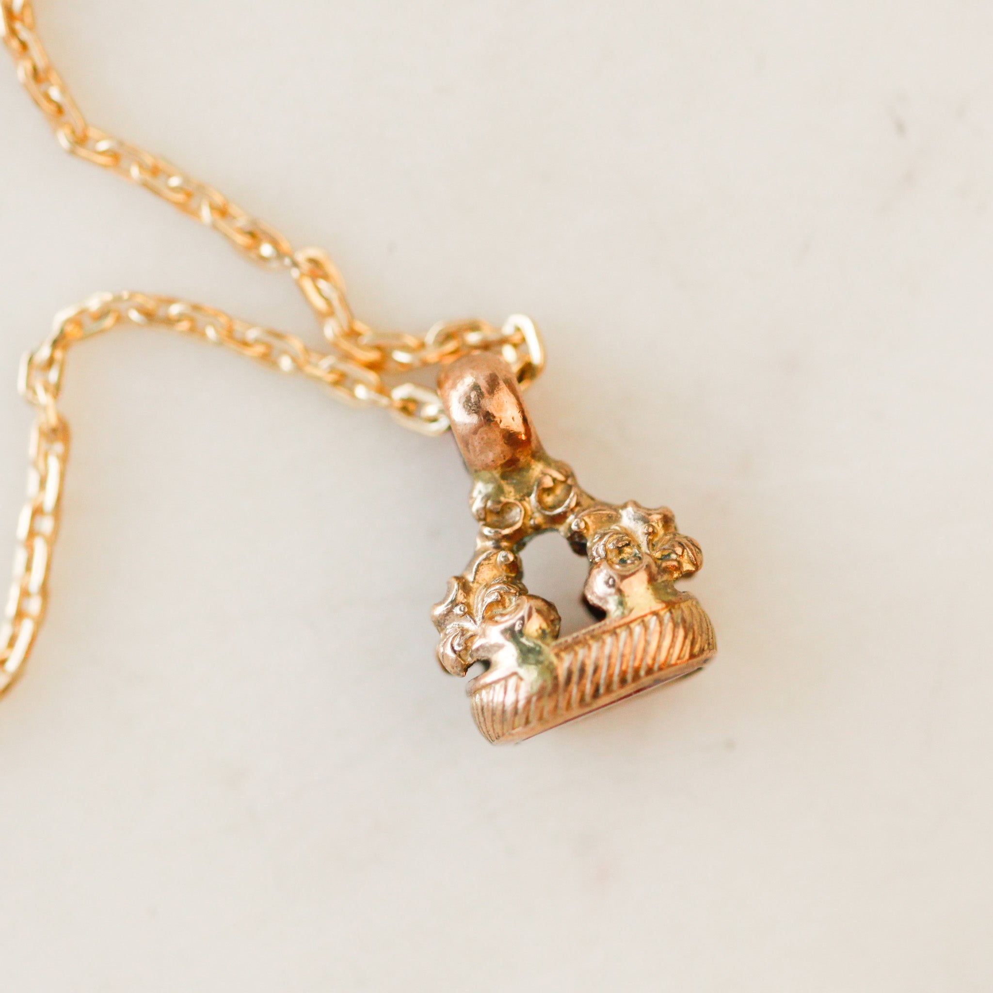 "Anna" Floral Fob Pendant