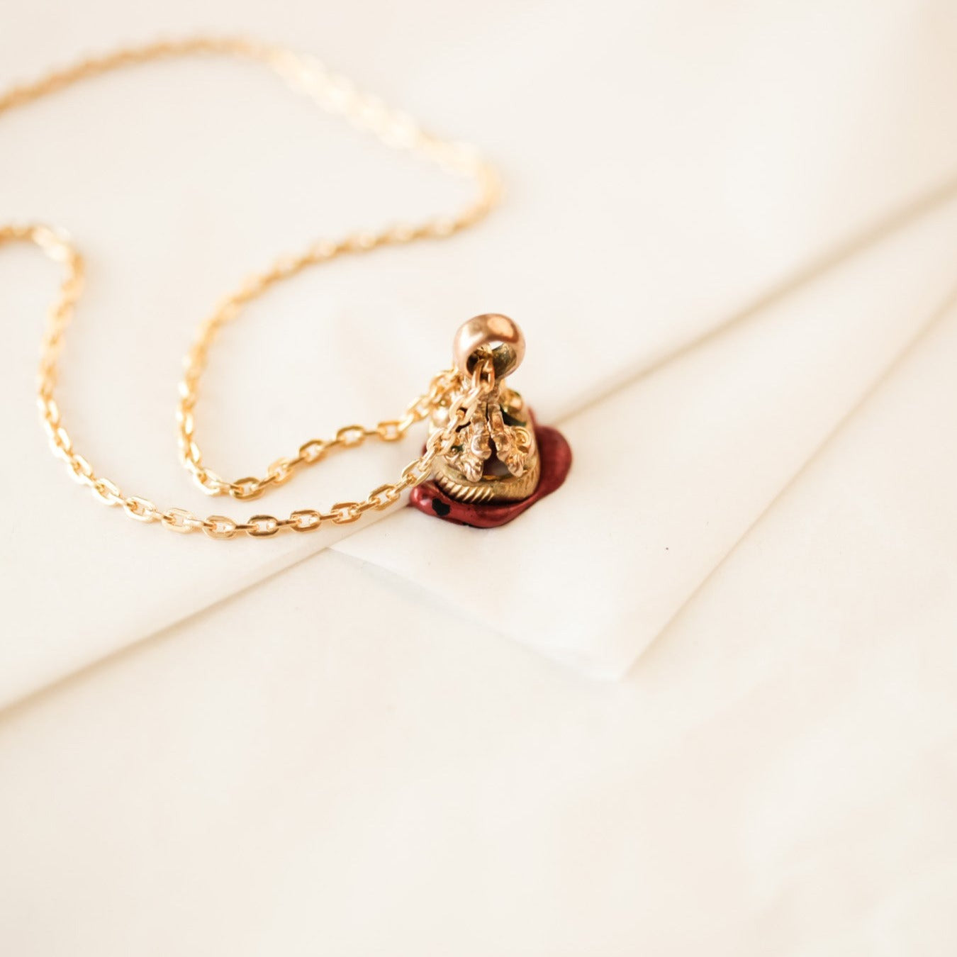 "Anna" Floral Fob Pendant