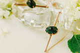 Harriet Scarab Bar Pin Necklace